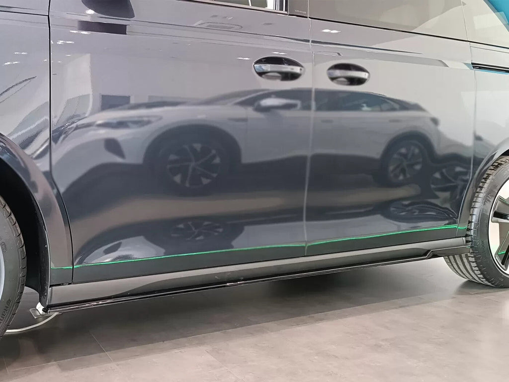 Motordrome Side Skirts Extensions VW ID Buzz 2022+ Gloss Black