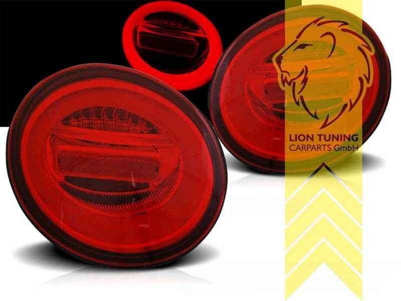 LTG Pair LED Rear Lights Tail Lamps VW Beetle 9C1 1C1 1Y7 98-05 Red LHD