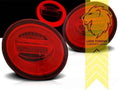 LTG Pair LED Rear Lights Tail Lamps VW Beetle 9C1 1C1 1Y7 98-05 Red LHD