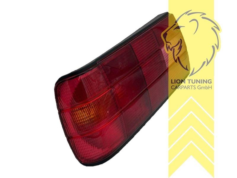 LTG Pair Rear Lights Tail Lamps BMW E30 Sedan Coupe Convertible red OEM style