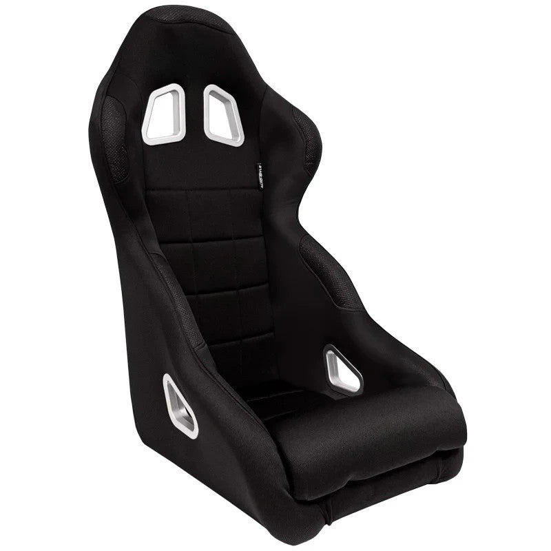 ATST x1 Fixed Back Drift Track Bucket Seat Black Car Van Bus Sim + slides