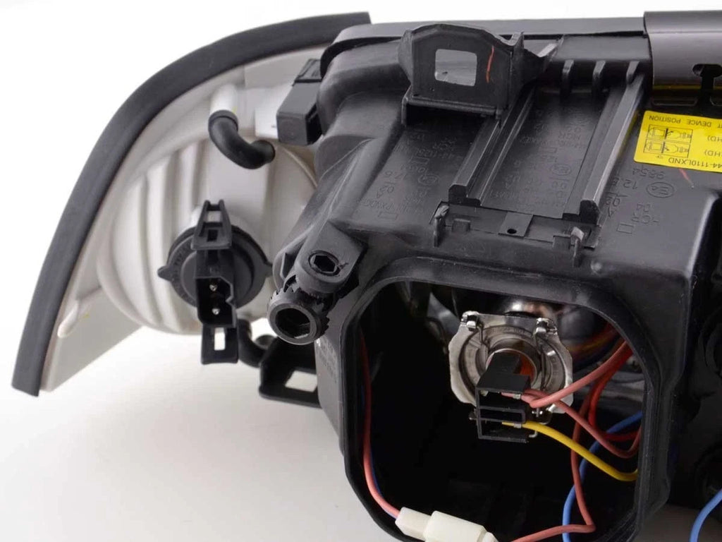 UK FKA DEPO Pair LED Halogen Headlights BMW 3 Limo E36 92-98 Chrome RHD / LHD