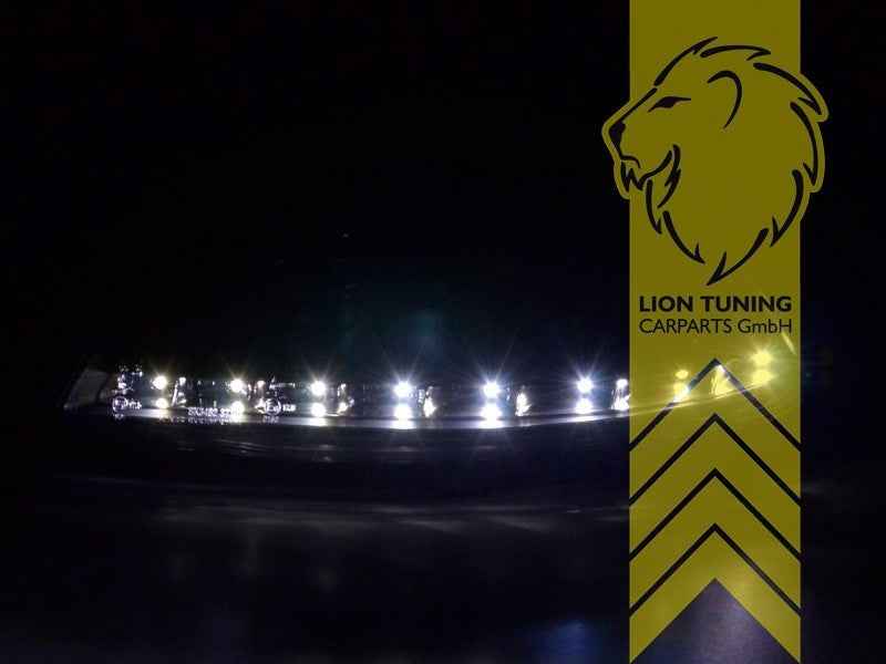 LTG Pair LED DRL Lightbar Headlights Seat Ibiza 6L 6L1 6L2 FL 02-09 black LHD