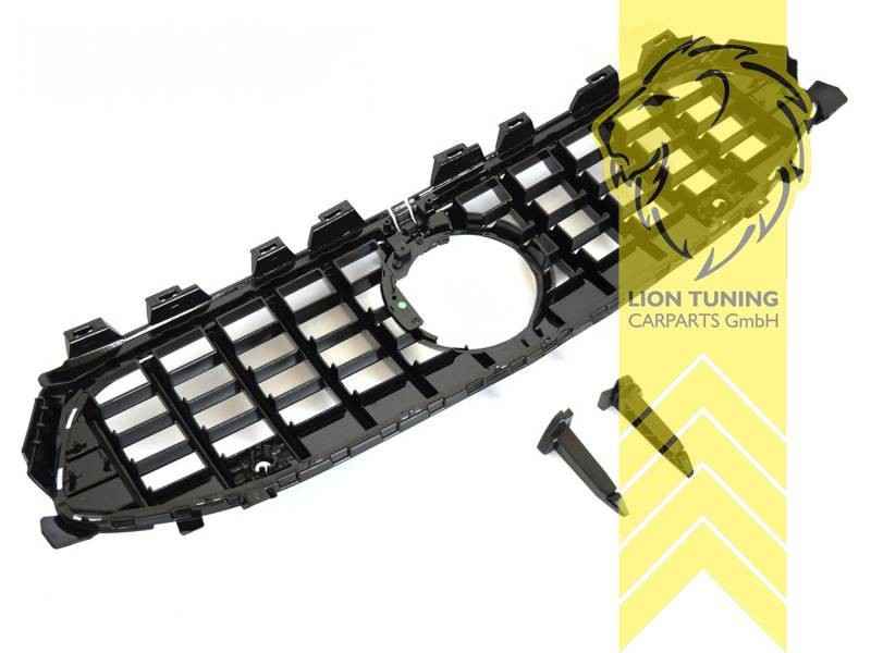 LTG radiator grille Mercedes CLA C118 X118 SB 19-23 glossy black grill 05-09