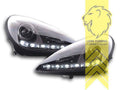 LTG Pair LED DRL Lightbar XENON Headlights Mercedes SLK R171 04-11 black LHD
