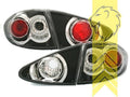LT Pair Halogen Rear Lights Tail Lamps Alfa Romeo 147 black 937 00-04 LHD