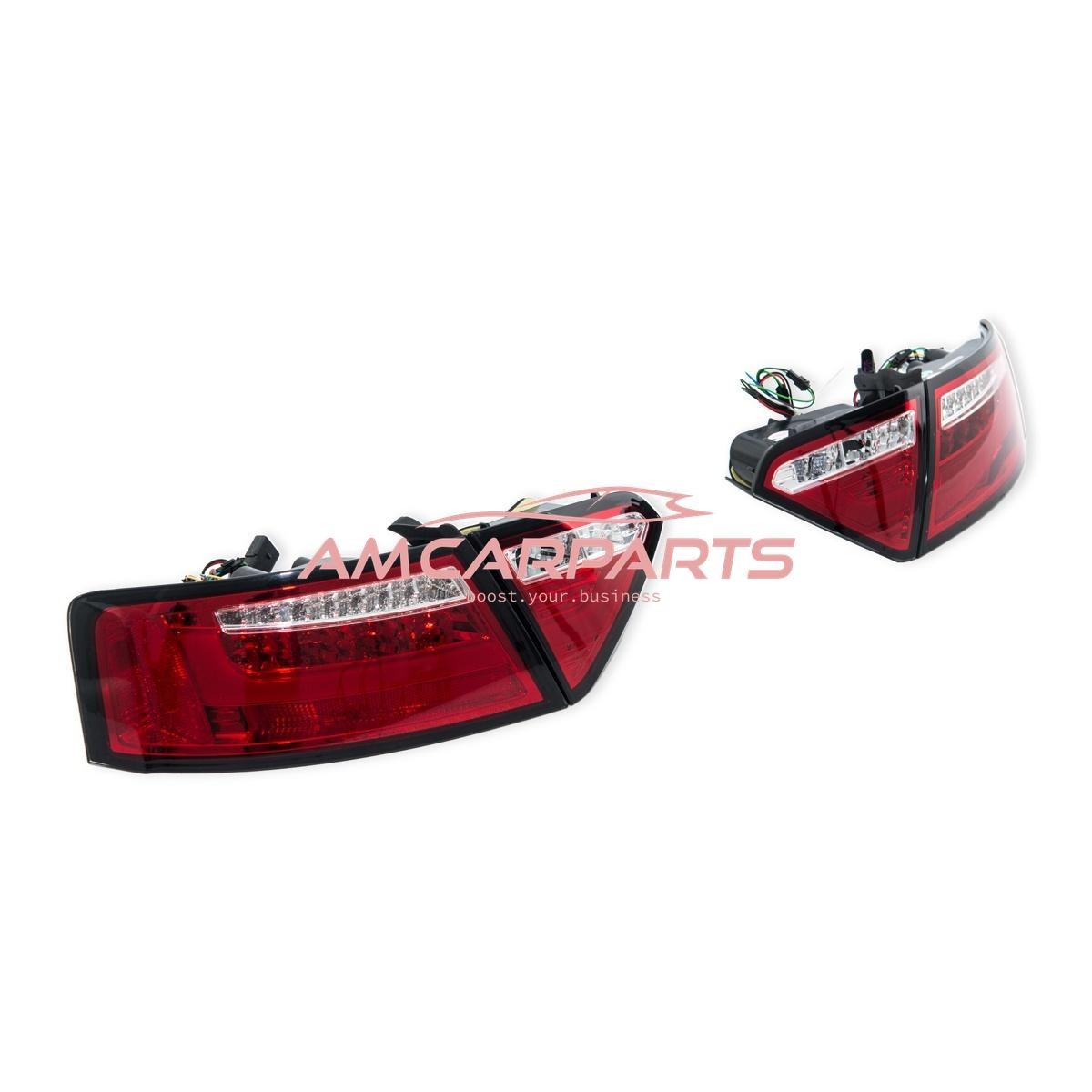AMCP Pair LED Rear Lights Tail Lamps AUDI A5 8T Coupe Cabrio Sportback 07-09 LHD