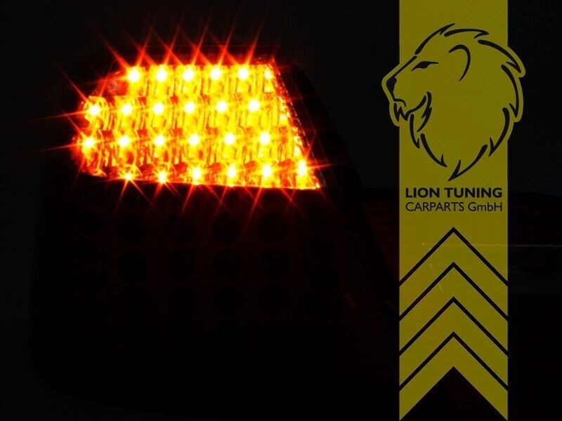 LT Pair LED Lightbar REAR LIGHTS Tail Lamps BMW E46 Coupe 99-03 red smoke LHD