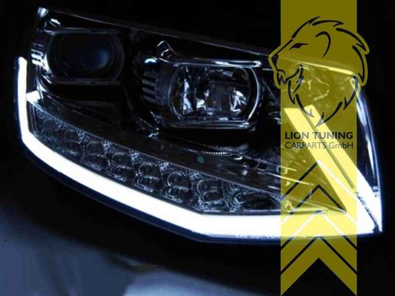 LT LED DRL Lightbar Headlights VW Bus T6 15-19 Multi Van Caravelle Transporter