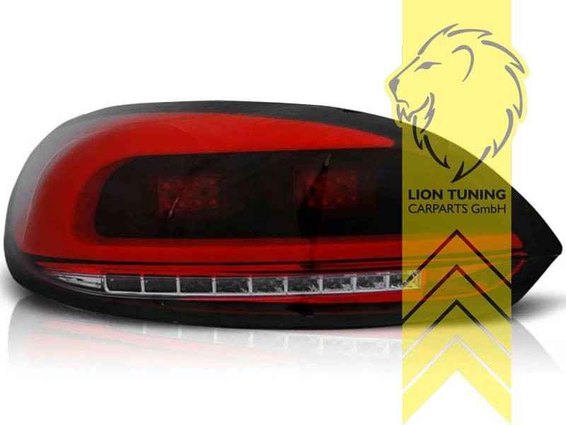 LTG Pair LED Rear Lights Tail Lamps VW Scirocco 3 137 138 08-14 red smoke LHD