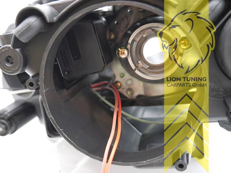 LTG Pair EE Halogen Headlights VW Passat B6 3C 35 05-10 sedan variant black LHD