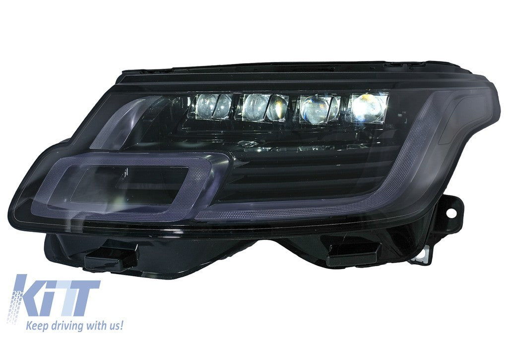 KT Pair LED DRL Dyna Headlights Land Range Rover IV Vogue 13-17 Conv 18+  LHD