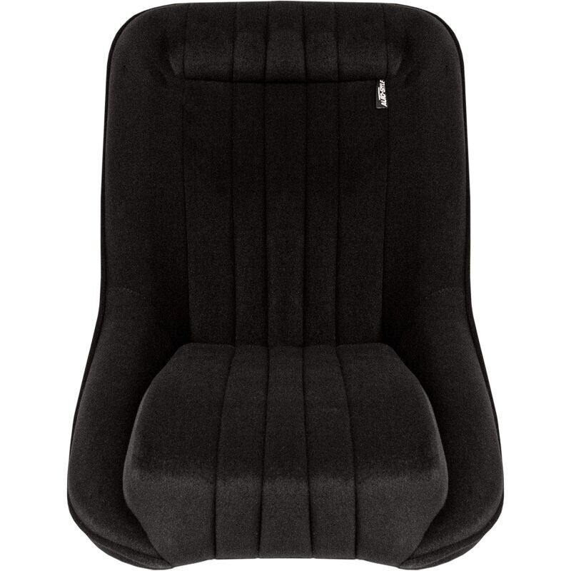 Auto-Style x1 Inidivdual Classic Car Retro Kit Sports Fixed Back Bucket Seat Black Fabric / Textile + slides