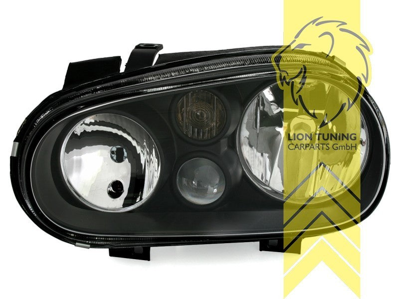 LTG Pair DEPO Headlights VW Golf 4 IV 1J1 1J5 1E7 sedan Variant Cabrio 97-06 LHD