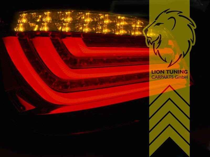 LTG Pair LED Rear Lights Tail Lamps BMW E60 red black smoke 03-07 S85 M5 LHD