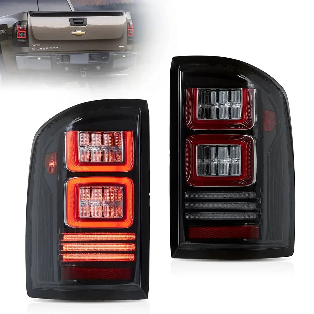 VLAND 07-13 Chevrolet Silverado 1500 2500HD 3500HD GMC Sierra Dually Rear Lights