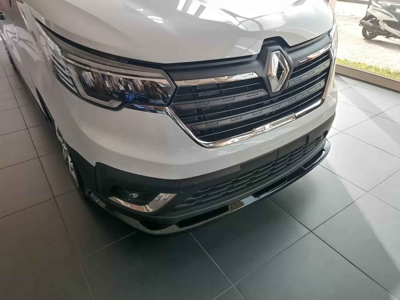 Motordrome Design Front Bumper Splitter Styling Renault Trafic Mk3 Facelift 22+