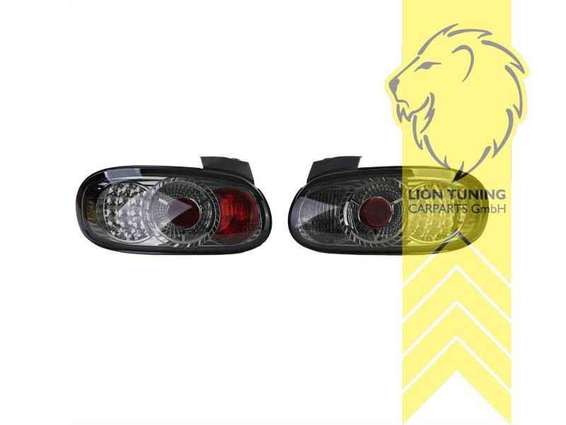 LTG Aftermarket Halogen Rear Lights Tail Mazda MX5 NB 2 MK2 Miata MX-5smoke LHD