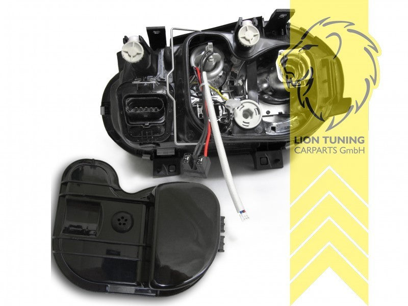 LTG Pair DEPO Headlights VW Golf 4 IV 1J1 1J5 1E7 sedan Variant Cabrio 97-06 LHD