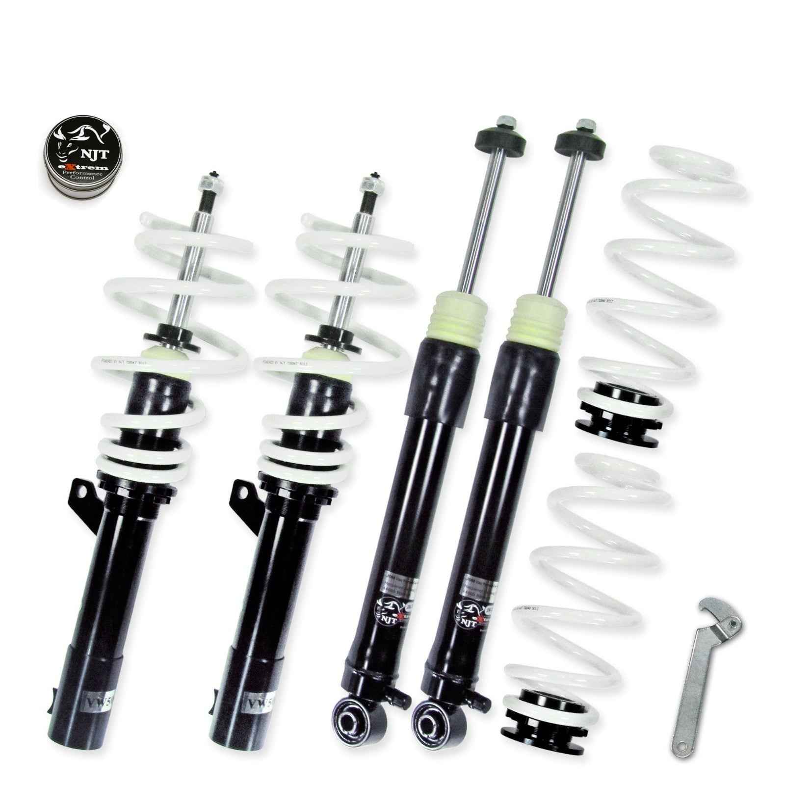 JOM NJT eXtrem Lowering Coilovers Audi A3 8P Sportback Quattro 2.0T TDi DSG 3.2