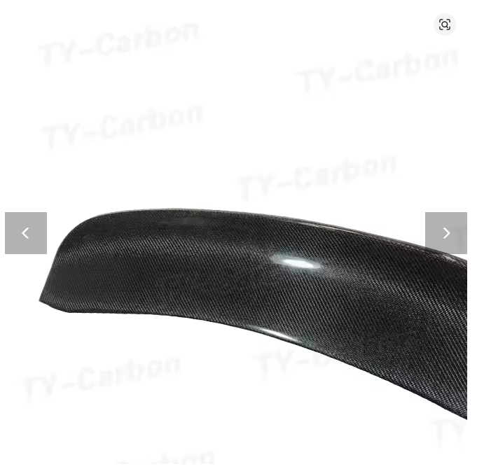 Porsche Boxster 981 Cayman 13-15 Rear Wing Spoiler Trunk Duckbill FRP Black