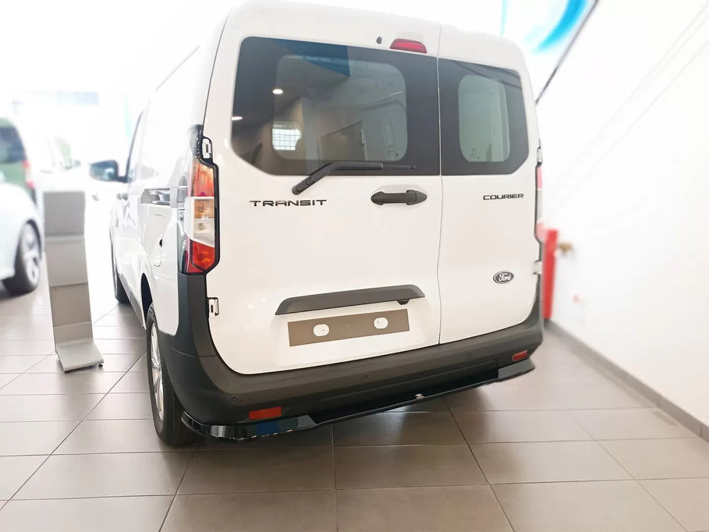 Motordrome Design Rear Bumper Splitter Diffusor Ford Transit Courier Mk2 Gloss