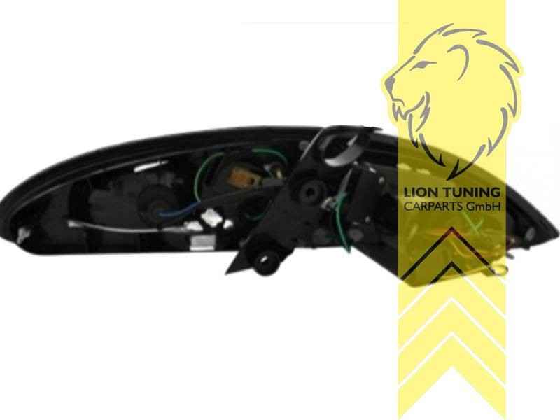 LTG Pair LED Rear Lights Lamps Seat Leon 1P 05-09 white chrome LHD