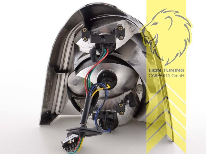 LT Pair Halogen Rear Lights Tail Lamps Renault Twingo 1 06 93-98 chrome LHD