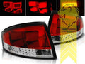 LTG LED Halo Ring Afterburner Rear Lights Audi TT 8N Coupe Cabriolet Red LHD