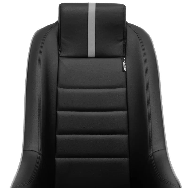 ATST x1 RS Universal Classic Bucket Seats Black Grey Synth leather + slides