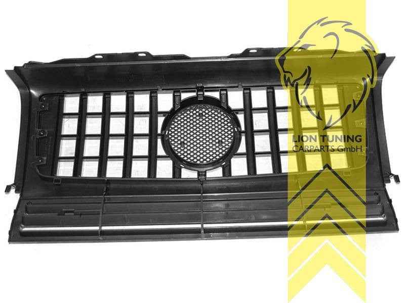 LTG radiator grille Mercedes W463 W461 W463 G-Class 89-12 Black V4 ABS