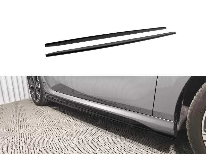 Motordrome Design   Side Skirts Extensions V.1 BMW 1 Series F70 M-Pack / M135i