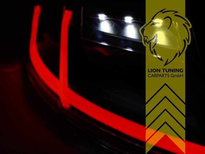 LTG DEPO LED Dynamic Seq Rear Lights Tail Lamps Audi TT 8J FL 06-14 black LHD