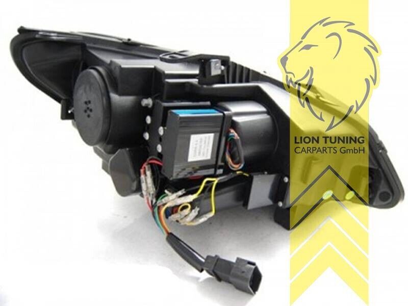 LT LED DRL Lightbar Halo Headlights BMW Z4 E89 09+ Roadster Coupe Xenon AFS LHD