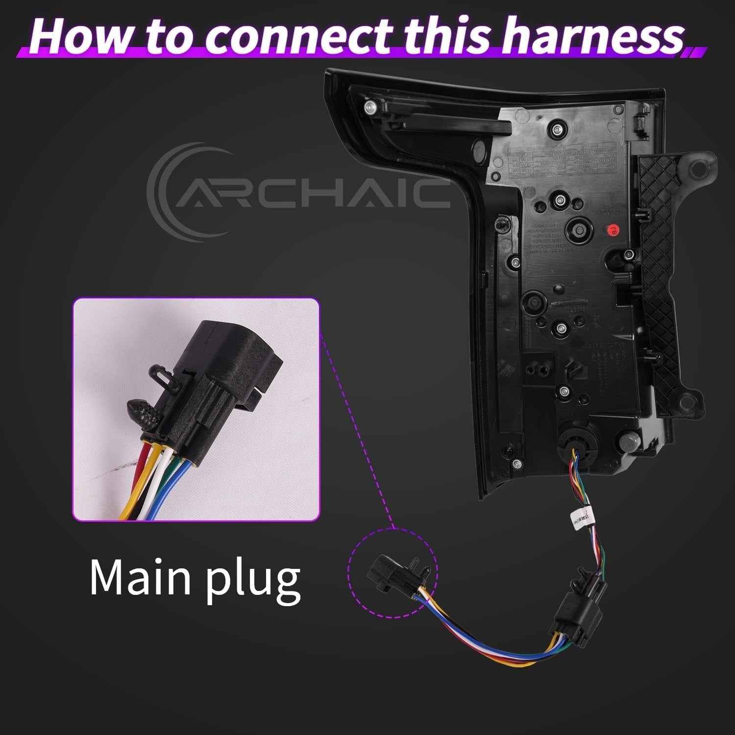 AC Pair Seq Anim LED DRL Rear lights Tail Lamp Land Range Rover Vogue L405 13-21