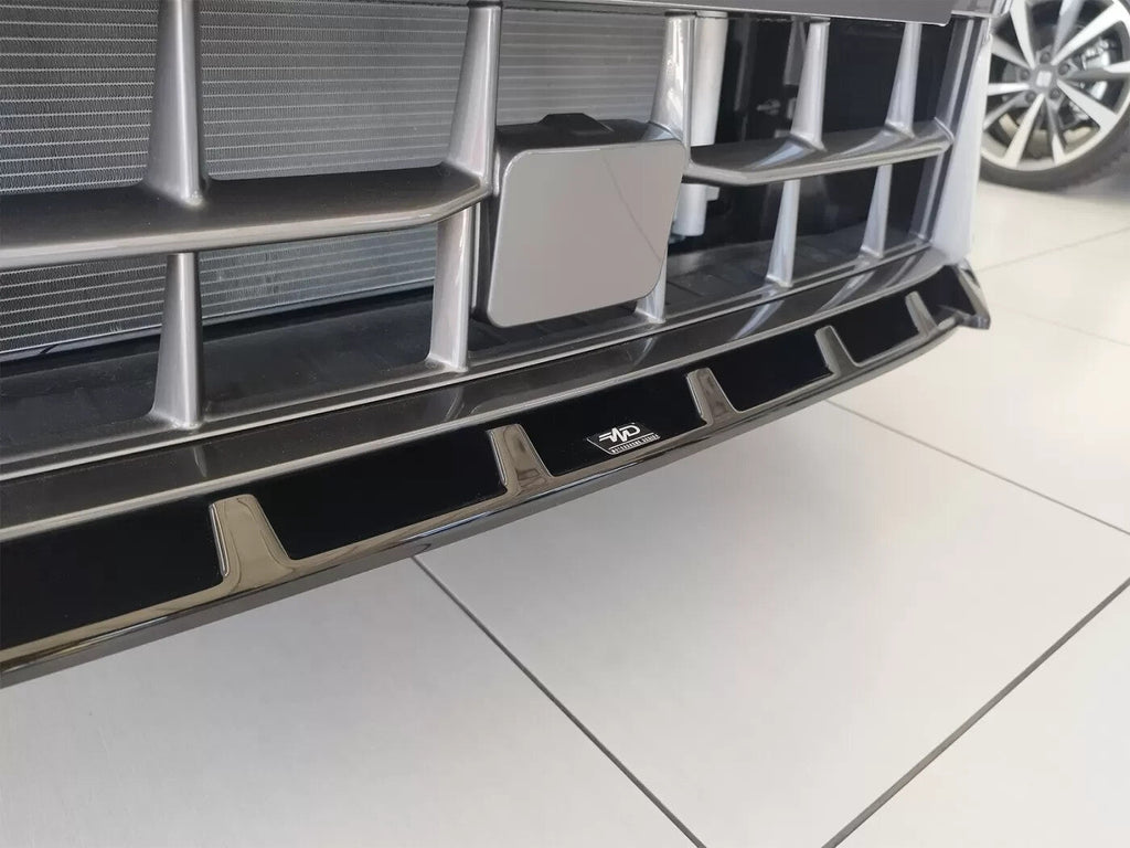 Motordrome Front Splitter Cupra Leon MK1 1 FL Facelift Black Gloss ABS