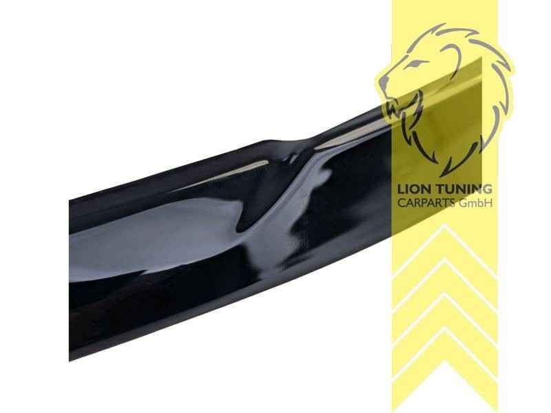 LT Headlight eyebrow covers shades trims VW Tiguan AD1 16-20 glossy black ABS