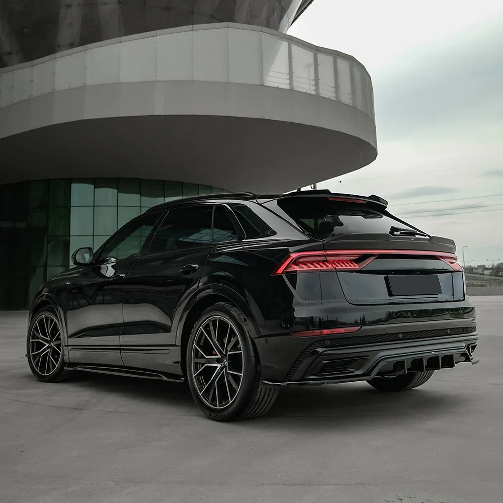 OW Rear Roof Spoiler Wing AUDI SQ8 / Q8 S-Line 2018+ Gloss Black