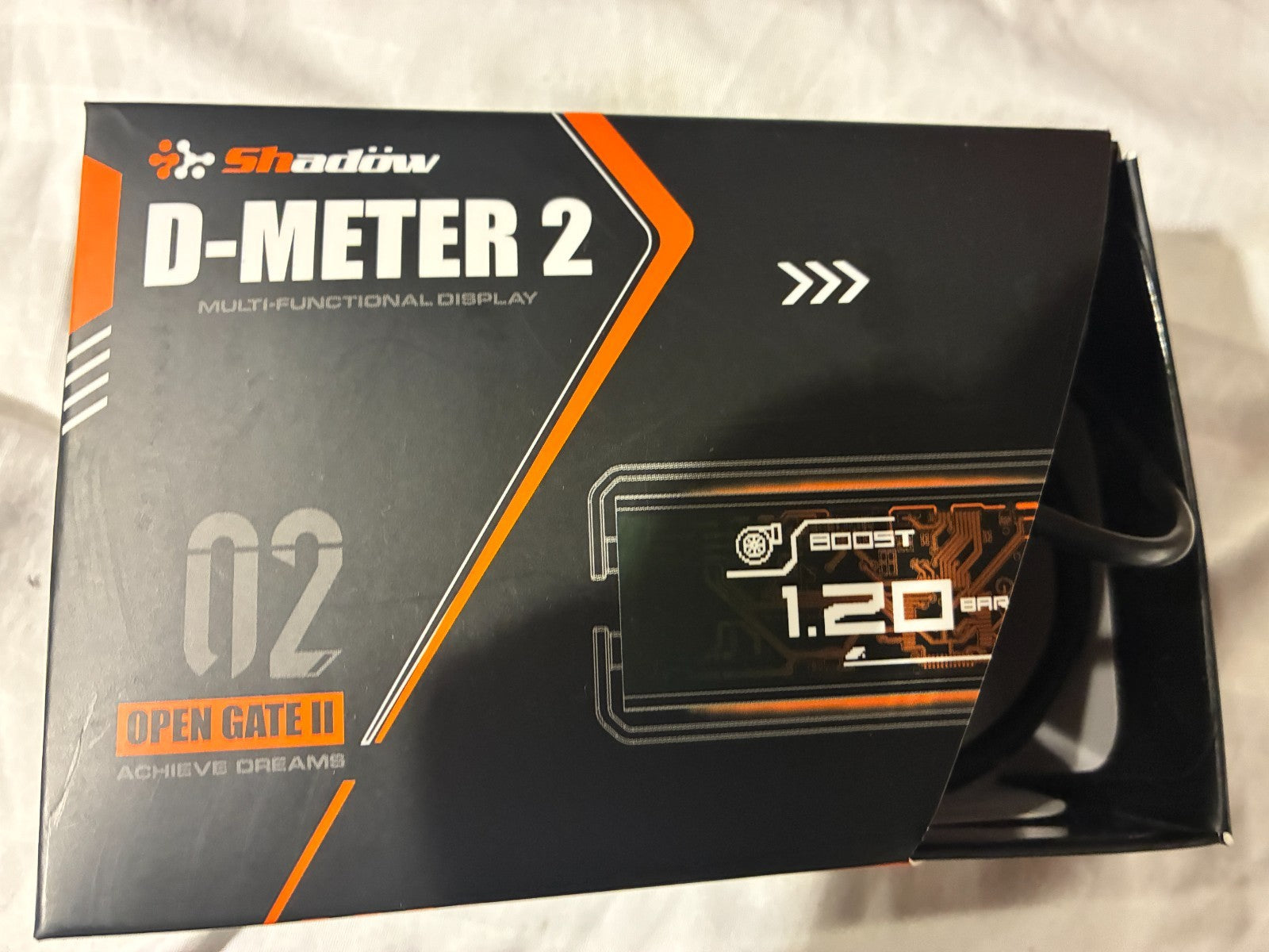 OBD Shadow Multi D-Meter 2 OBD2 Gauge TFSI TSI Turbo Boost Temp  AFR AIT Volt