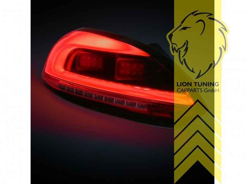 LTG Pair LED Rear Lights Tail Lamps VW Scirocco 3 137 138 08-14 red smoke LHD