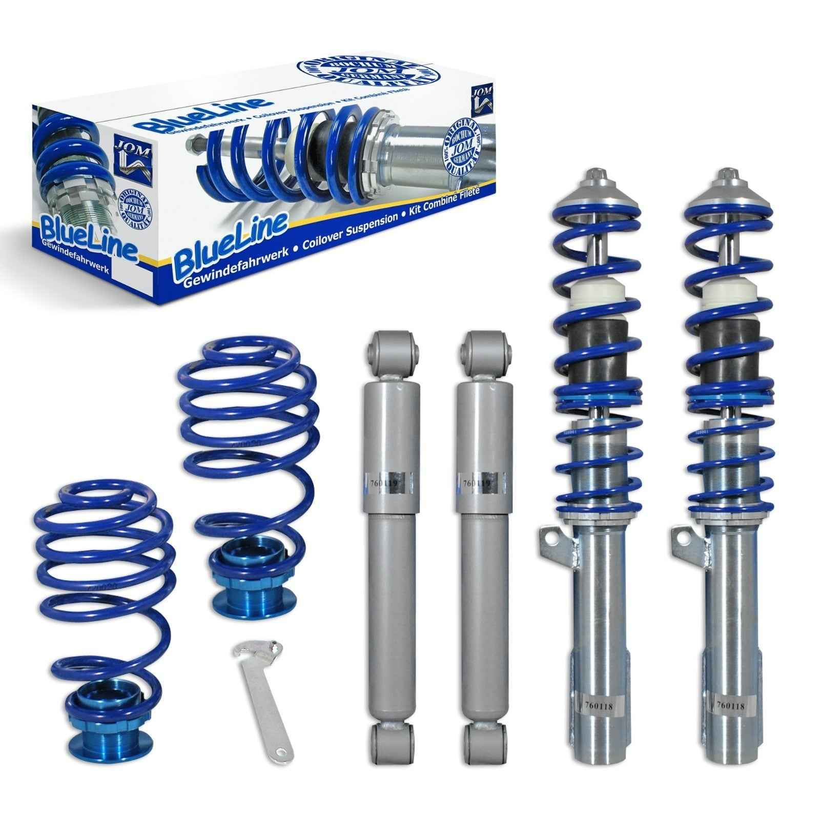 JOM Blueline Coilovers Opel Astra G inc Caravan 98-04 not OPC GSi 2.0 Turbo