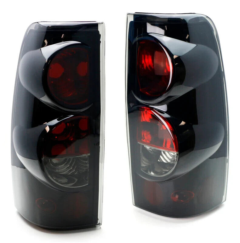 Rear Lights Smoke Tail Lamps 99-06 Chevrolet Silverado 99-03 GMC Sierra