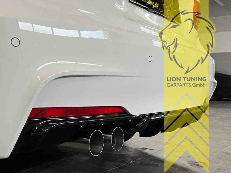 LTG Stainless steel exhaust tailpipe Pipe BMW F30 F31 F32 F33 F36 70mm diesel