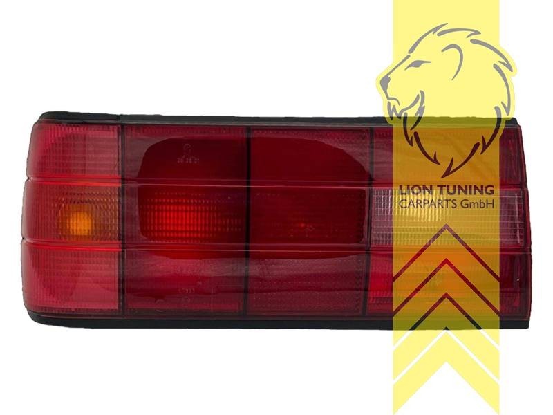 LTG Pair Rear Lights Tail Lamps BMW E30 Sedan Coupe Convertible red OEM style