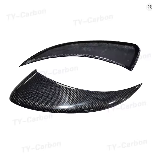 Pair of Side Air Intake Grille Vent Scoops Porsche 981 Cayman Boxster 13-15