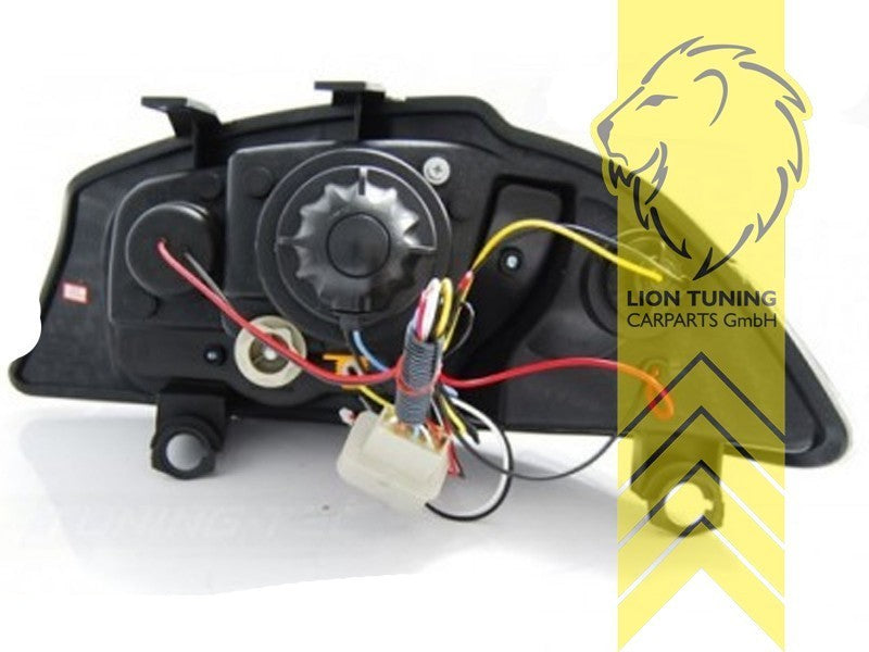 LTG Pair LED DRL Lightbar Headlights Seat Ibiza 6L 6L1 6L2 02-09 chrome LHD