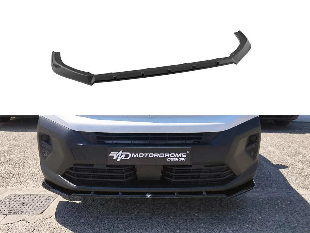 Motordrome Front Splitter Citroen Berlingo / Peugeot Partner L2 Mk3 Facelift