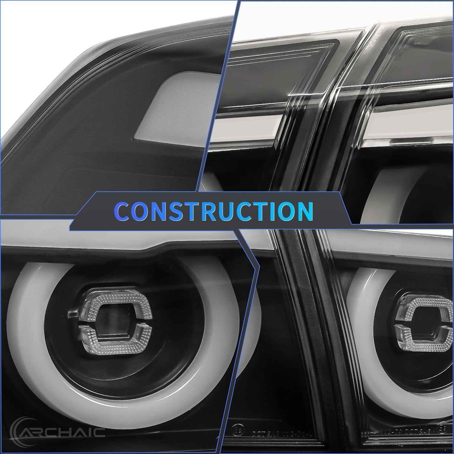 AC Pair Seq LED DRL Rear lights Tail Lamps Mitsubishi Lancer & EVO X 08-20