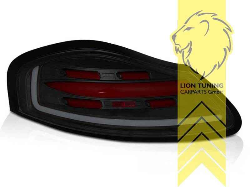 LTG Pair LED Dyna Rear Lights Tail Lamps Porsche Boxster 986 96-04 Smoke LHD RHD