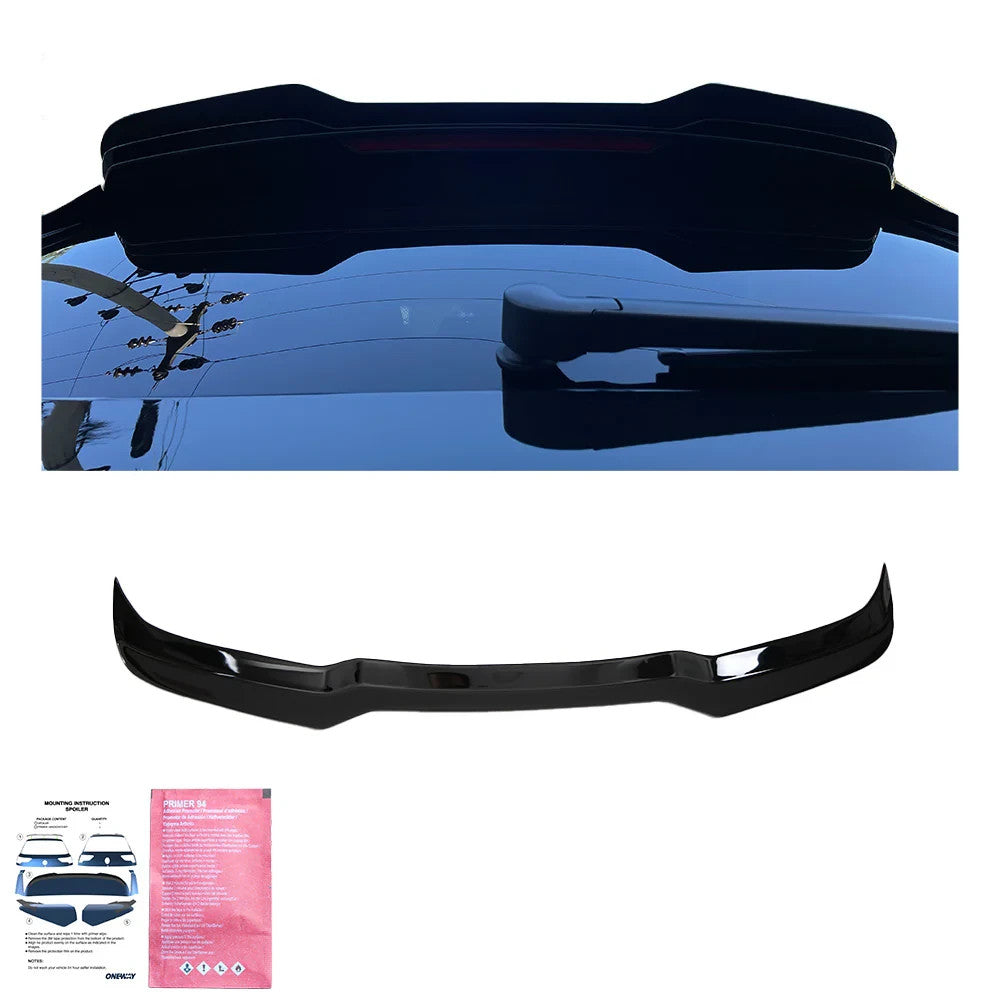 OW Boot Rear Spoiler Wing AUDI RS Q8 Mk1 2019-2023 Gloss Black